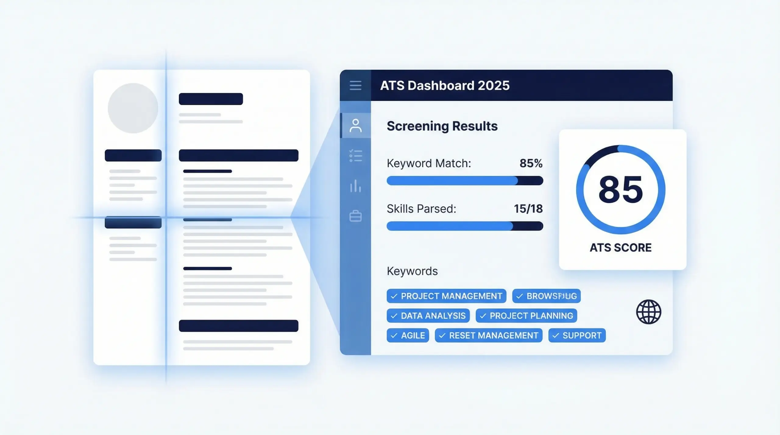 ATS resume parsing and scoring process explained