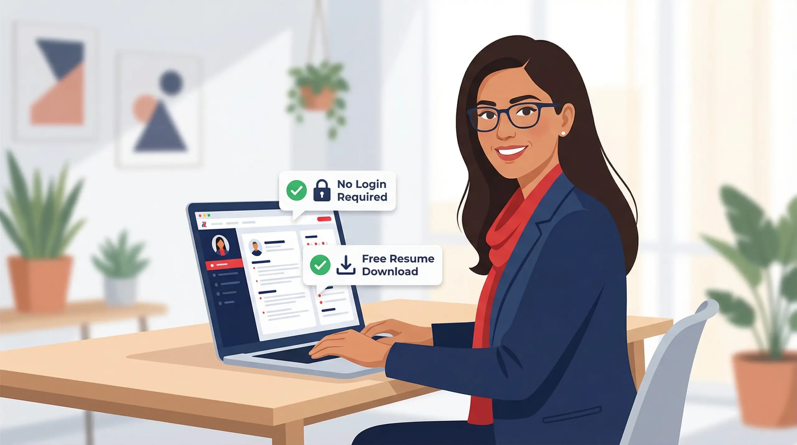 Free AI resume builder for freshers with ATS friendly resume templates