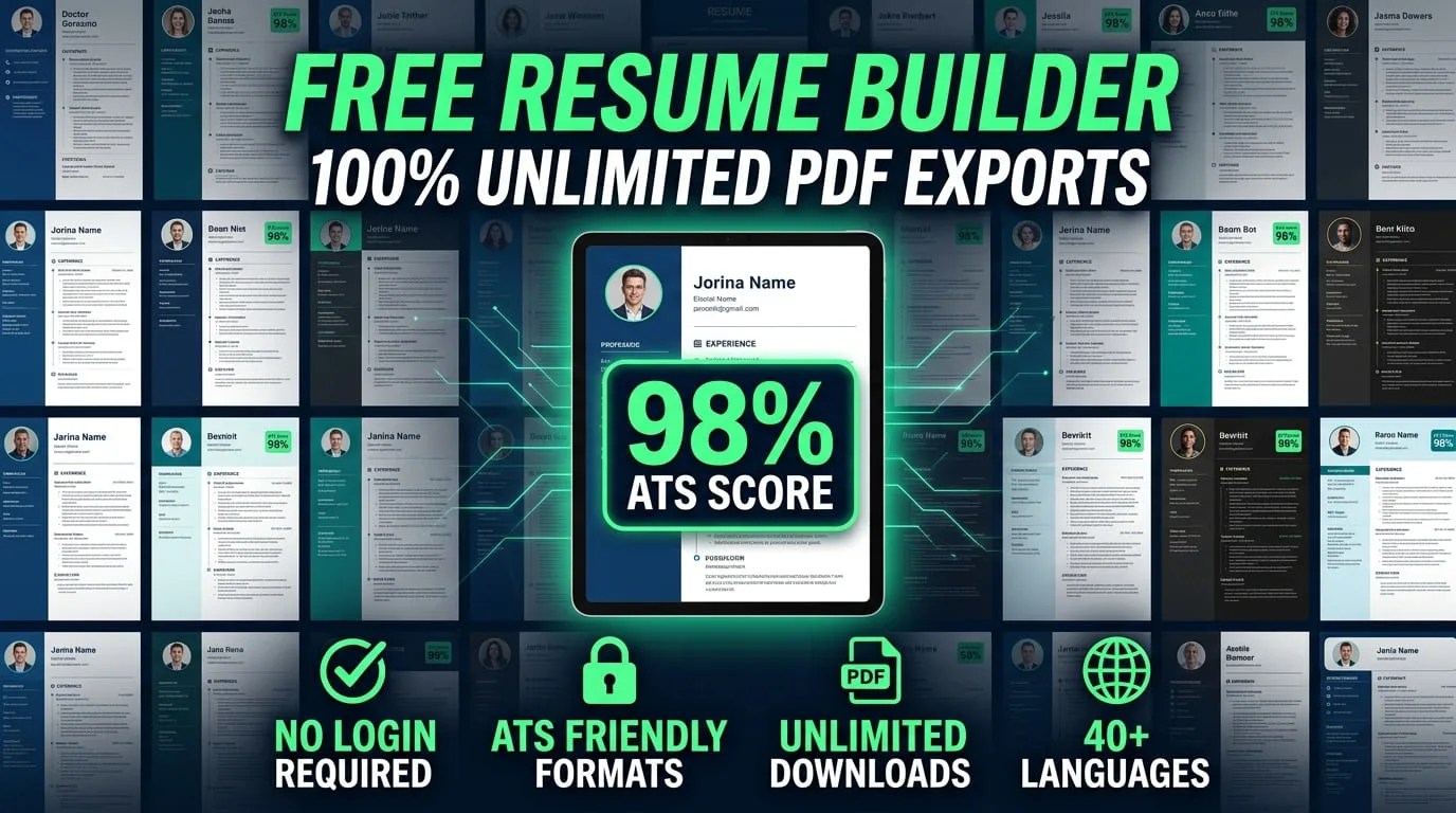 Make My CV Free Banner